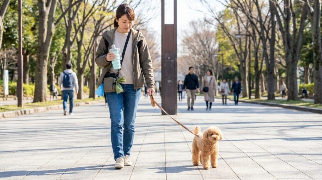 toypoodle-walk6
